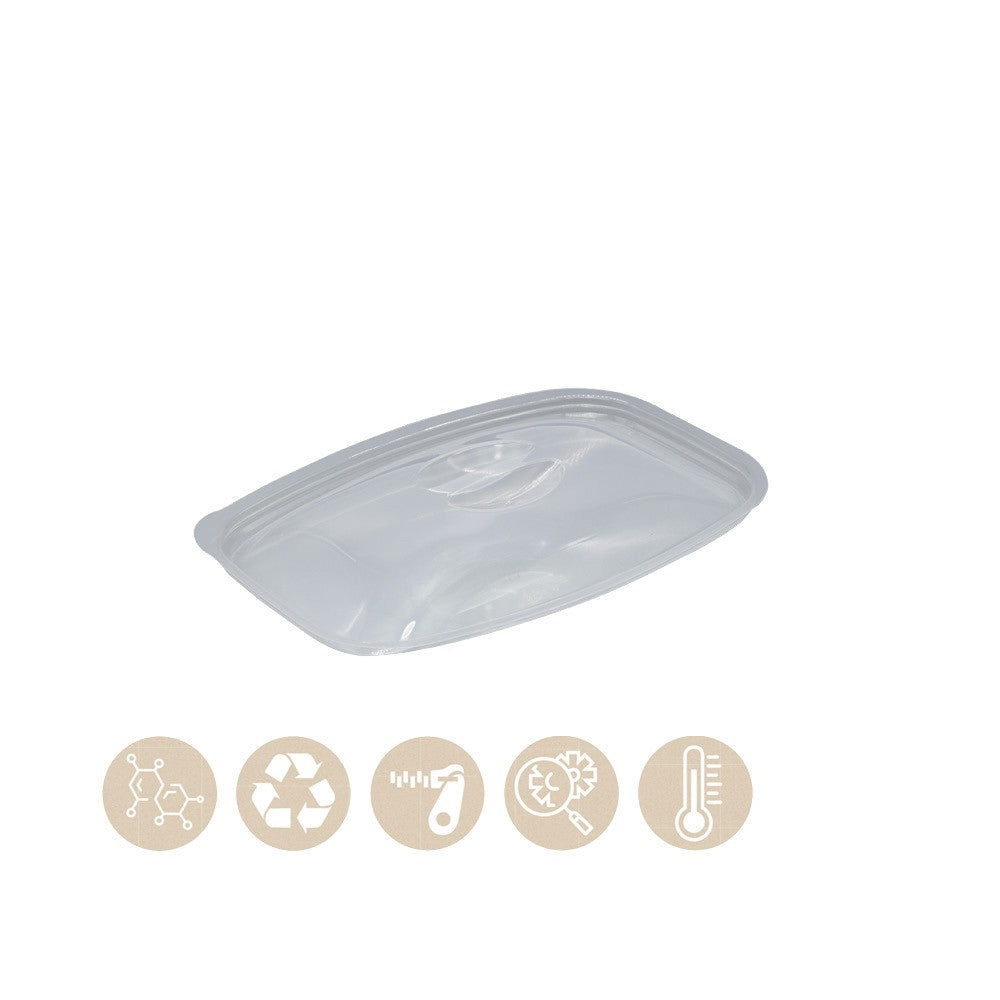 PP - Deckel für Menüschale Marmipack 500ml (PP) - ab 380 Stk.