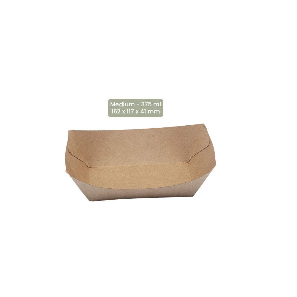 BIO Foodtray - offene Schale (Papier) - ab 500 Stk.
