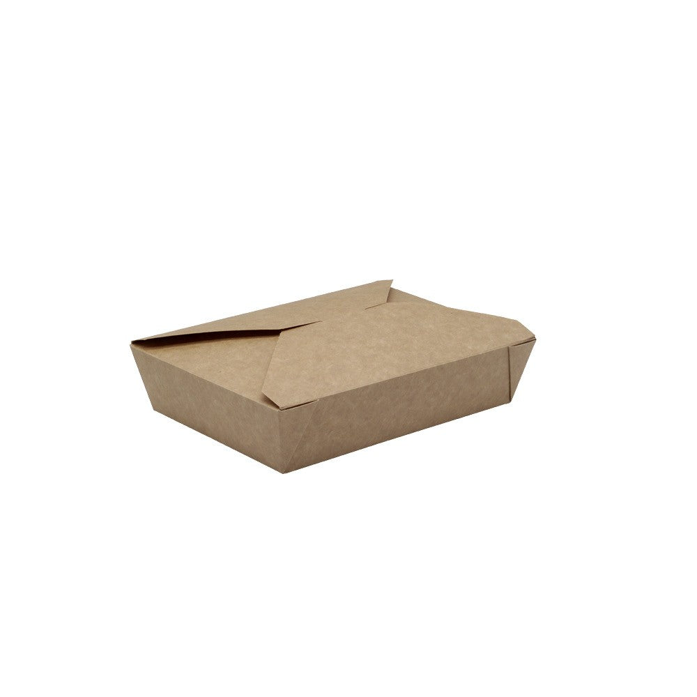 BIO Foodbox mit Faltdeckel eckig (Papier) - ab 280 Stk.