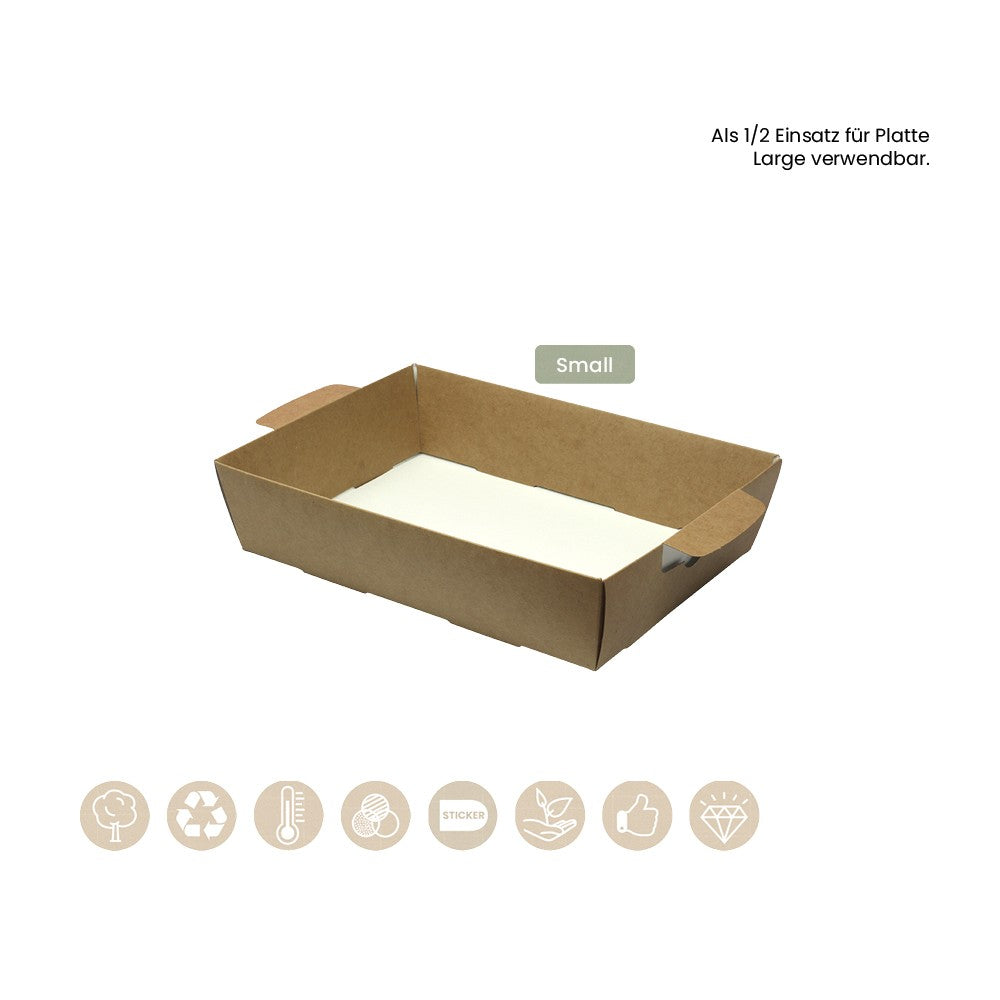 BIO Einsatz Small für BIO Catering Plattenboden - Large - ab 50 Stk.