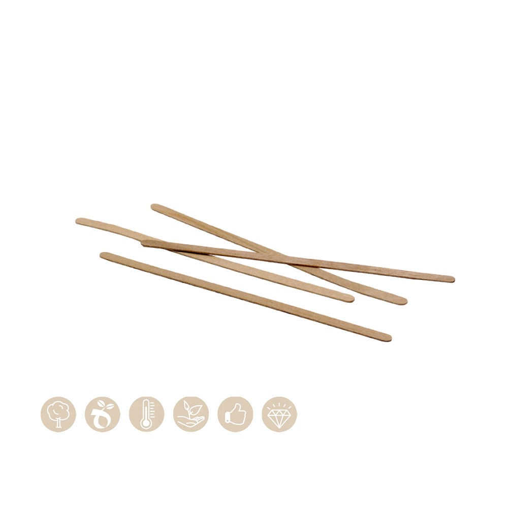 BIO Rührstäbchen (Holz) -  ab 500 Stk.