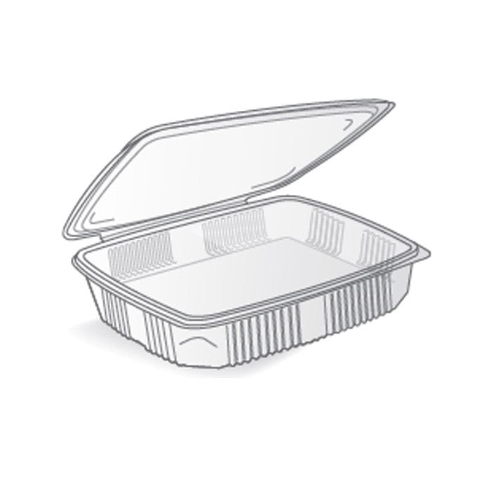 Becher für Warmes & Kaltes mit anhängendem Deckel 1500 ml (PP) - 100 Stk.