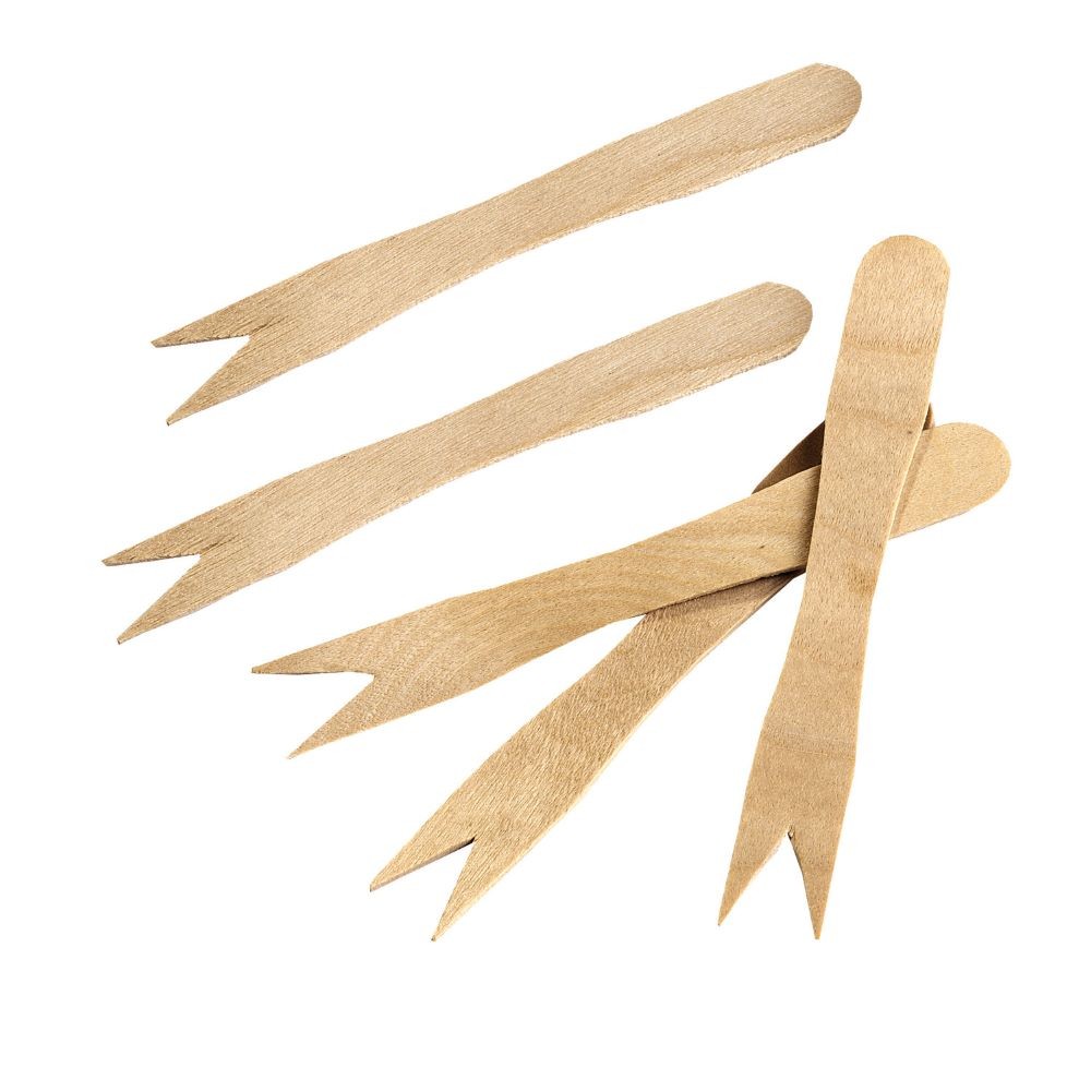 Pommes-/Spickergabel aus Holz