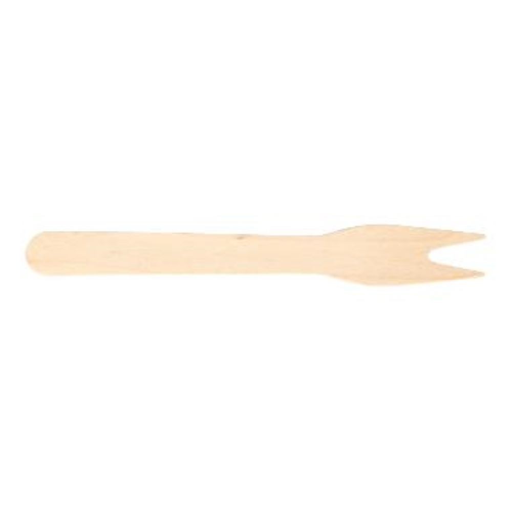 Pommes-/Spickergabel aus Holz