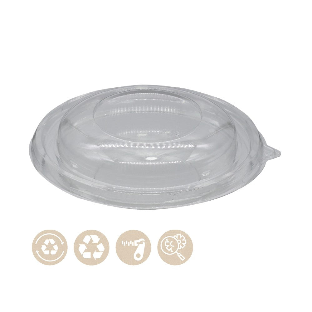 rPET - Deckel für Schale Buddha Bowl, Kaltes - ab 300 Stk.