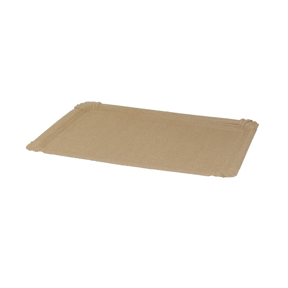 BIO Pappteller eckig für Kaltes & Warmes (Papier) - ab 250 Stk.