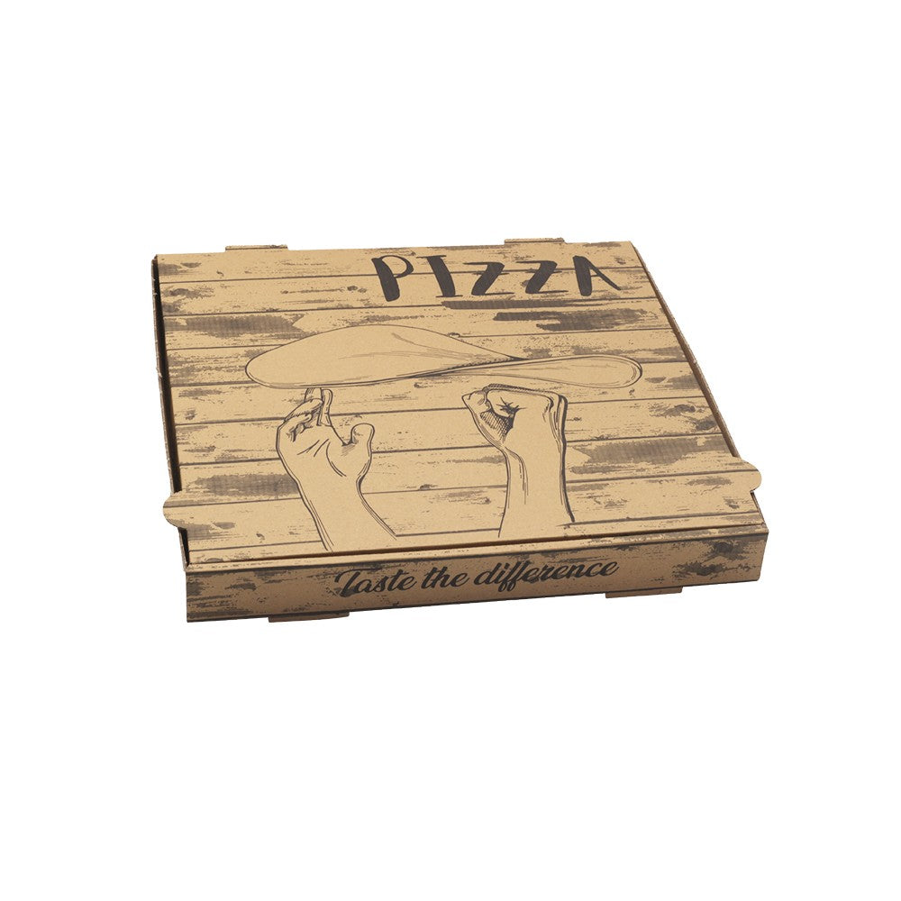 BIO Pizzakarton ab 260 x 260 mm (Papier) - ab 100 Stk.