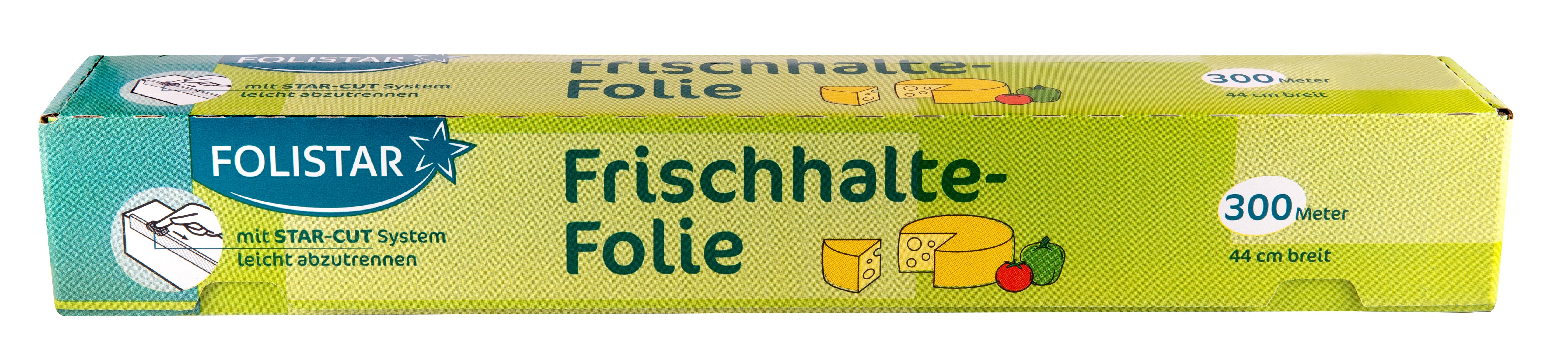 Frischhaltefolie PVC 300m x 440 mm Star-Cut System